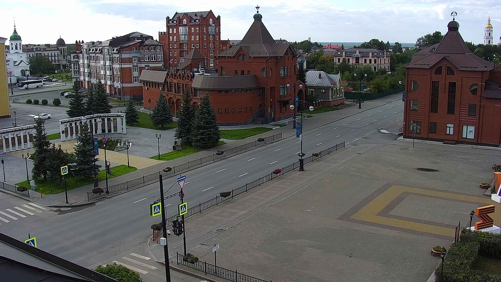 Вид на город. Веб-камеры Тобольска онлайн в режиме реального времени